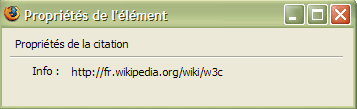 citation blockquote - attribut - cite