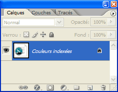 Le mode couleurs indexées des formats PNG-24 et JPEG
